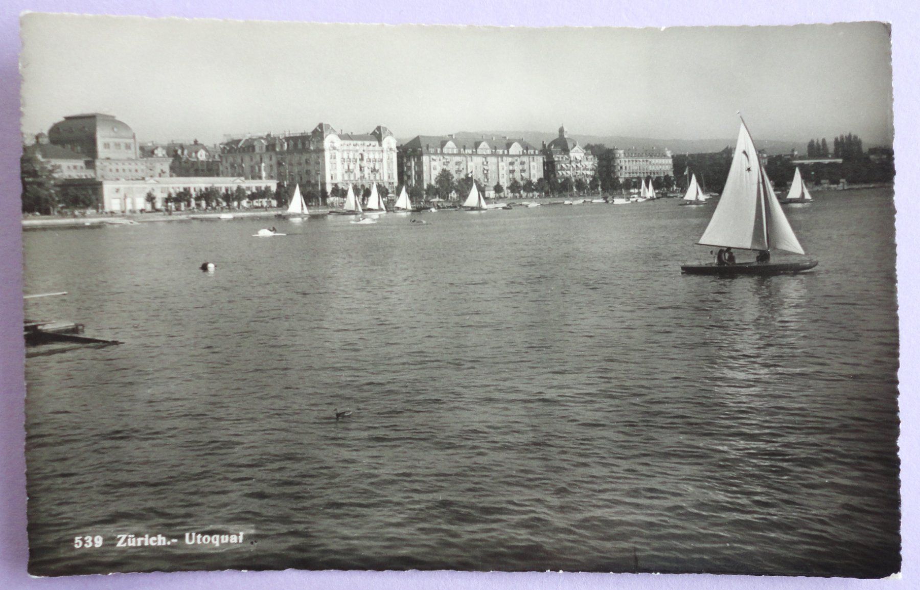 Cartoline postali: Zürich - Utoquai – Usato da Fétigny venduto da Billy2miny