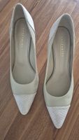 Pumps Lazzarini beige Schlangenhaut-Optik Grösse 39
