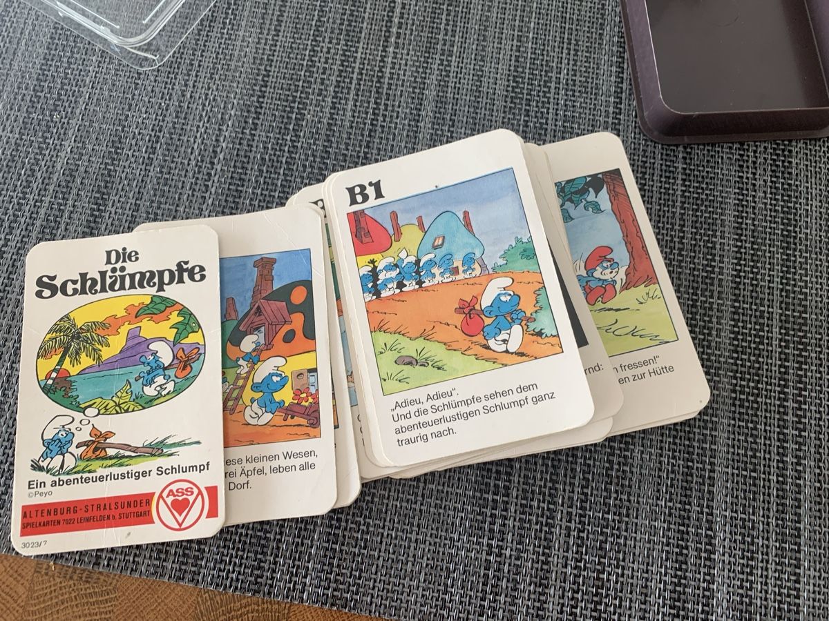 Giochi: Schlümpfe und Biene Maja Quartett – Usato da Emmen venduto da ama_8wmn 2