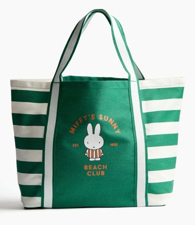 Lot Miffy Sac de plage, serviette et poncho