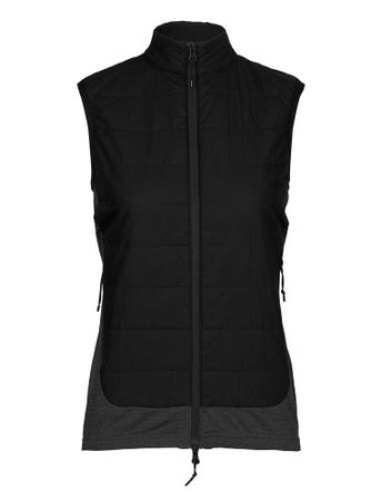 Icebreaker Women MerinoLoft Vest - black (Grösse: XL)