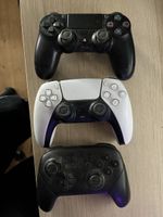 Nintendo Switch Pro Controller, PS4 & PS5 Controller BundleD