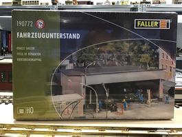 Faller 190772 Fahrzeugunterstand H0 - Neuwertig & OVP