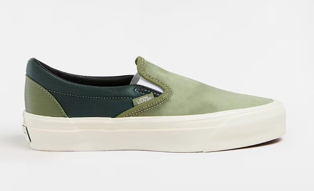 Vans Scarpe da uomo: Vans Slip-On Gr.36.5 Grün Satin – Nuovo e nell'imballaggio originale da Zürich venduto da stefanella 9