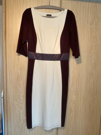 Braun/beiges Kleid