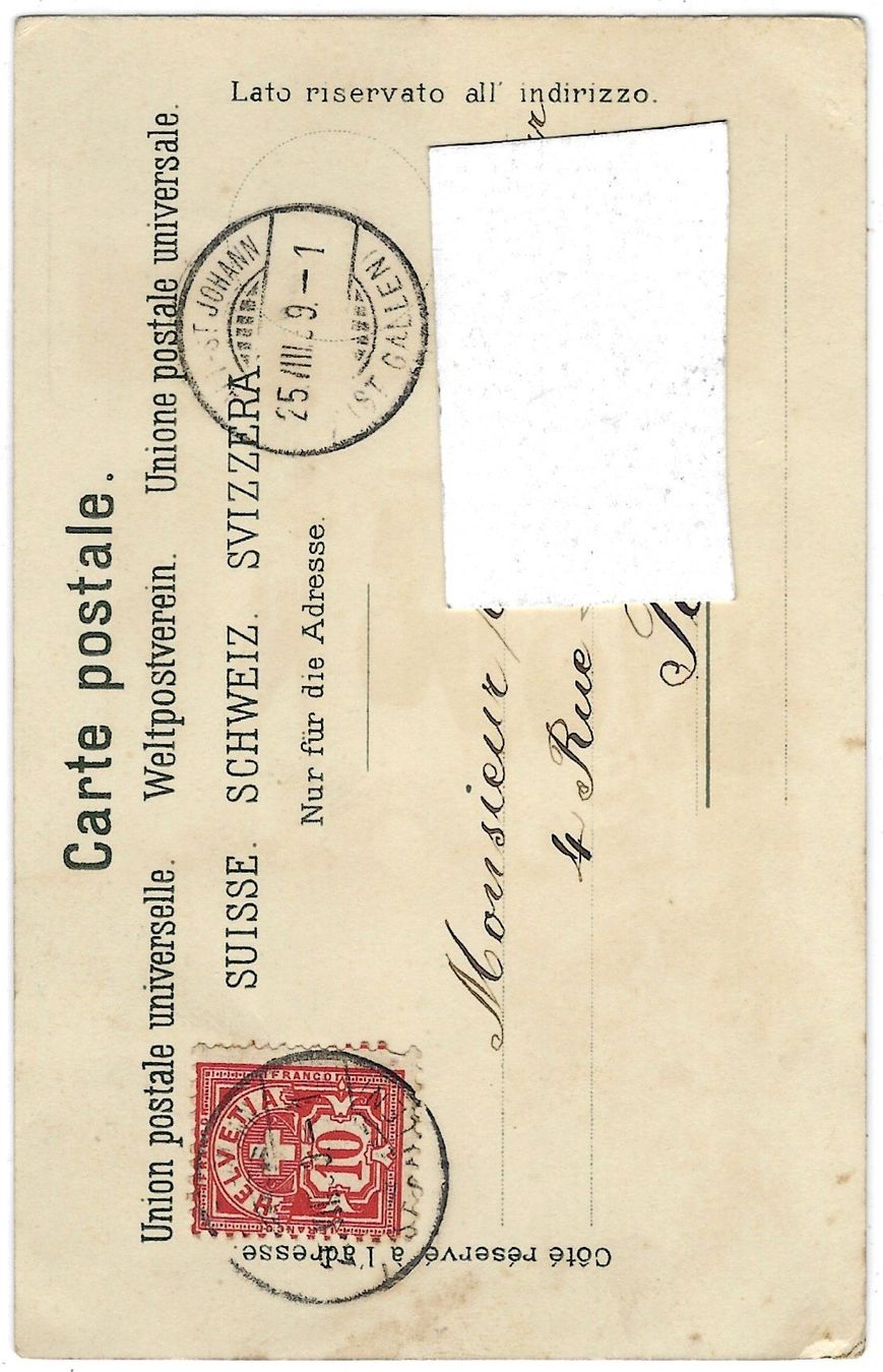 Cartoline postali: Gruss  aus  dem  TOGGENBURG – Usato da Bütschwil venduto da Jackson1A 1