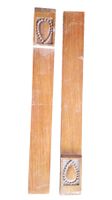 Holzleiste 19. Jahrhundert -  2 Paneelen Nr.2