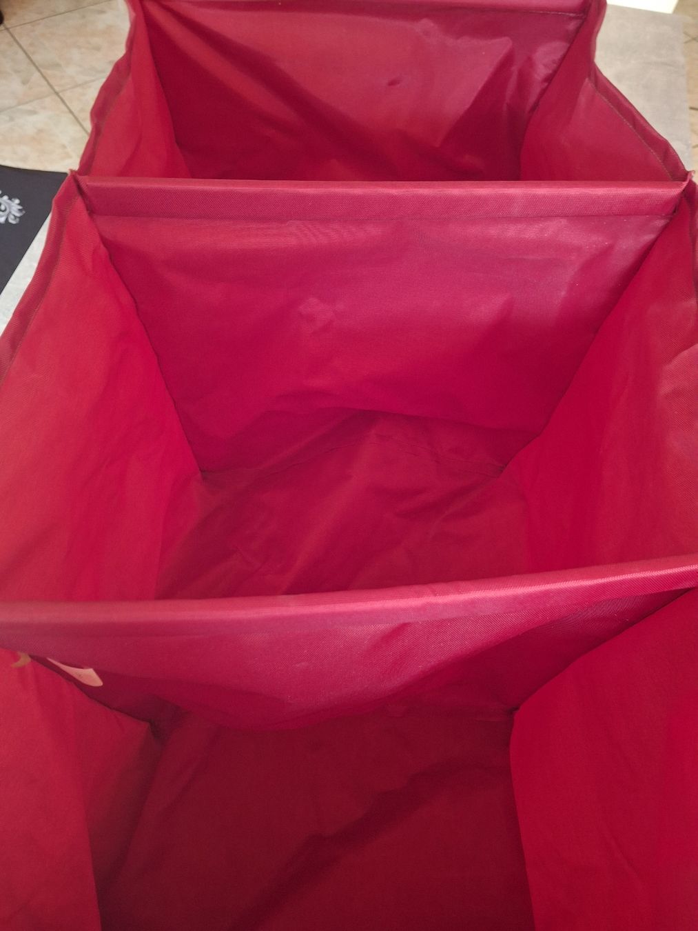 Ikea Guardaroba: Rangement suspendu IKEA rouge - 5 compartiments  – Usato da Villiers venduto da san_jn5w 2