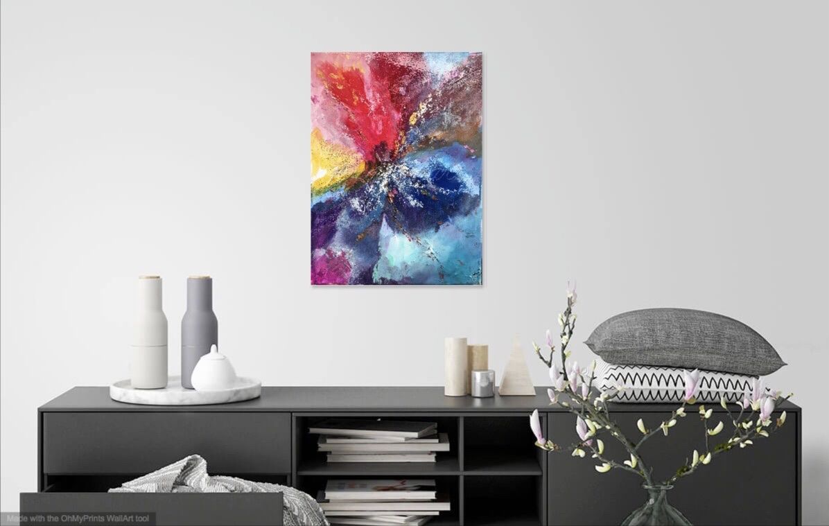 Dipinti: Acrylic Gemälde Kunst – Nuovo e nell'imballaggio originale da Zürich venduto da cangen 2