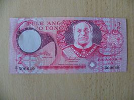 TONGA: 2 Pa'anga, P-32a ( ND 1995 ), Series C/1, Unc