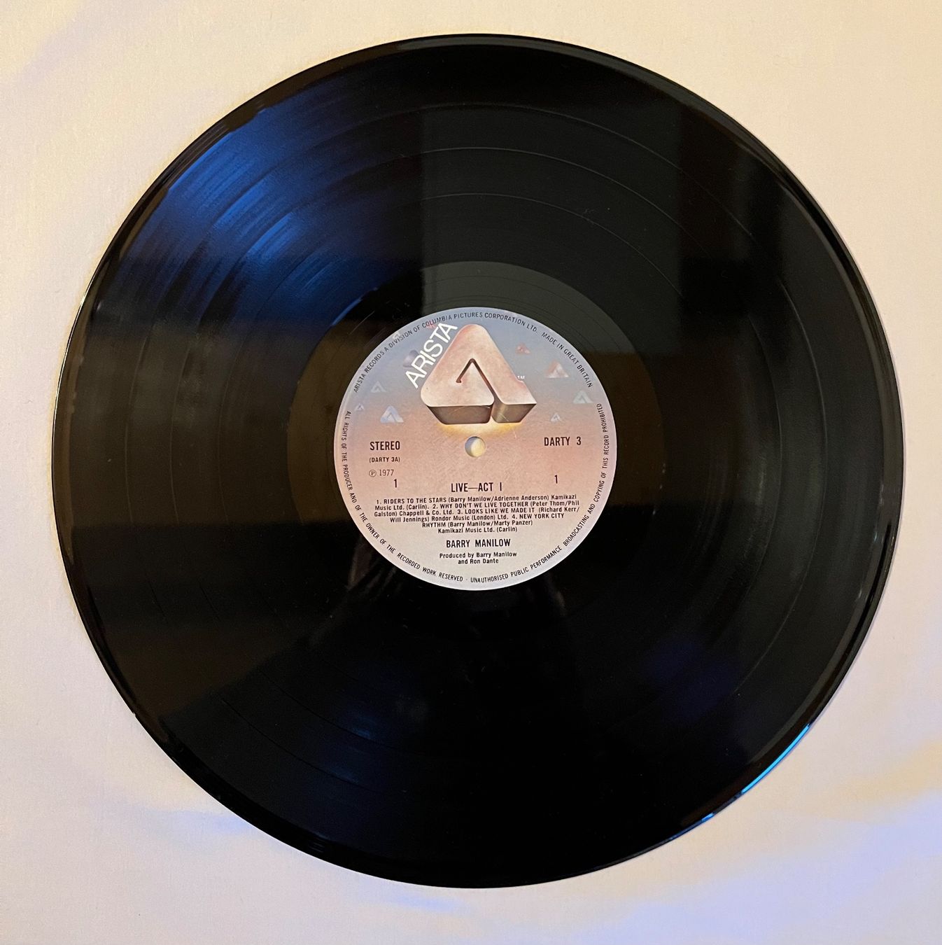 Dischi in vinile: Barry Manilow - Live – Usato da Muttenz venduto da Golden_Times 5