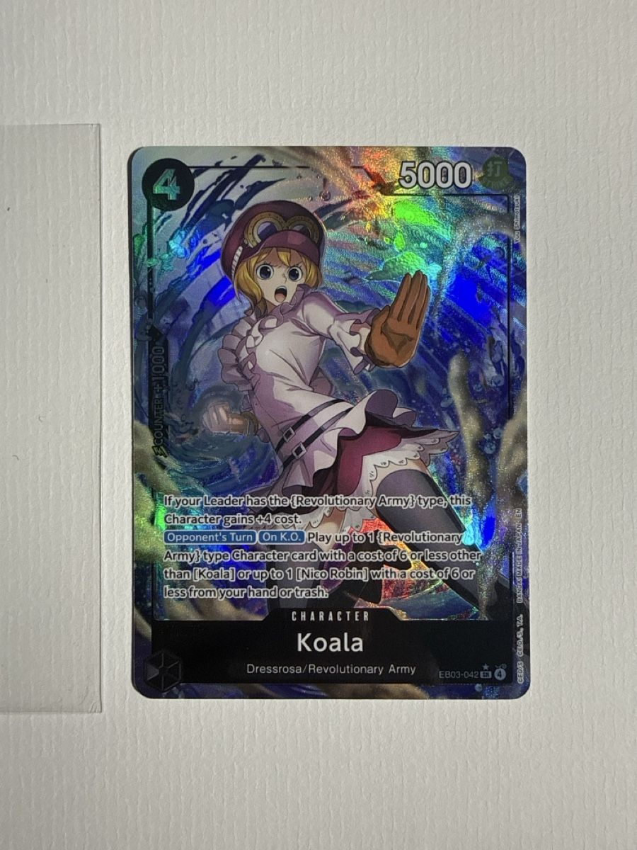 Bandai Carte collezionabili: One Piece TCG Koala EB03-042 – Nuovo (secondo la descrizione) da Dübendorf venduto da godpack