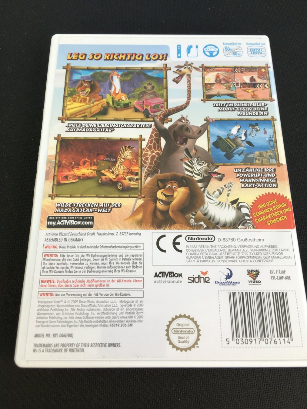 Nintendo Giochi: Madagascar Kartz - Nintendo Wii – Usato da St.Gallen venduto da Punktchen01 1