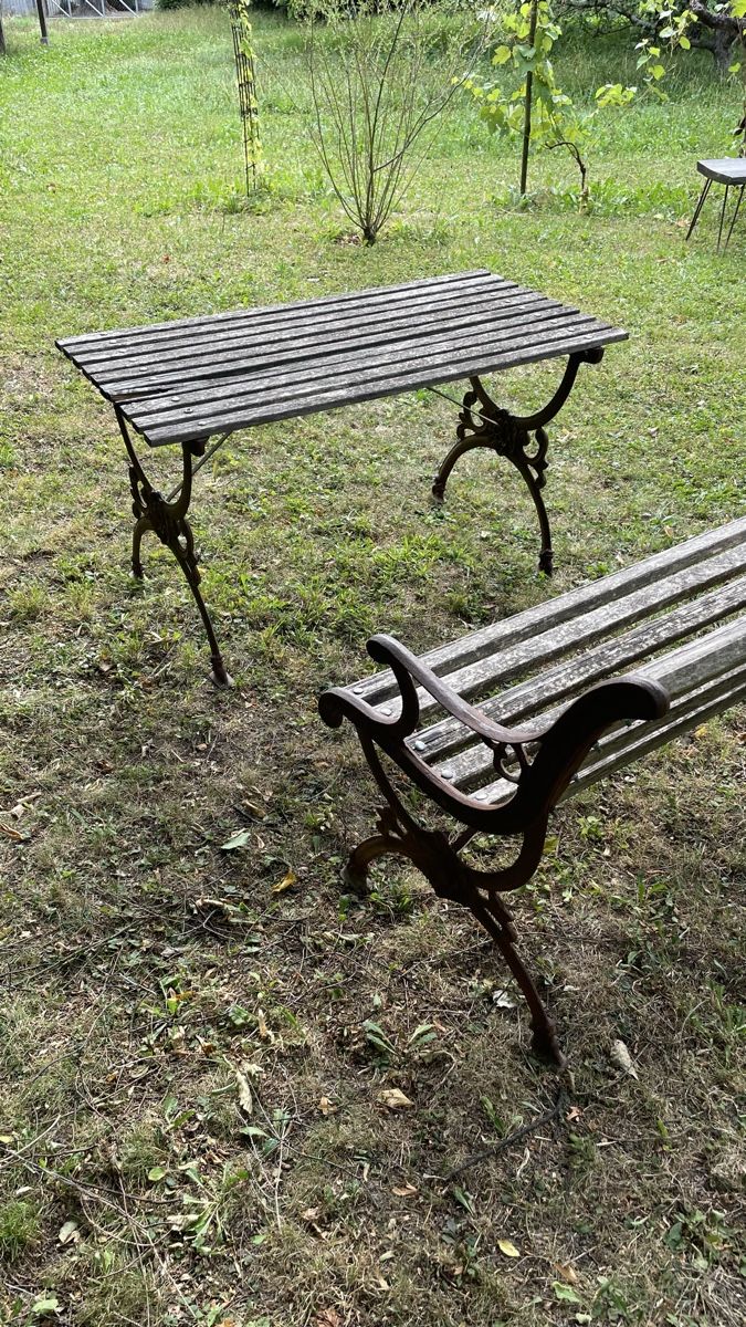 Tables: Gartentisch mit Gartenbank – D'occasion à Thun par tropponuovo 3