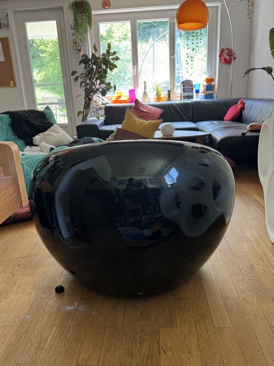 Poltrone: Egg Pod Chair Style Eero Aarnio Schwarz – Usato da Bern venduto da mikemikelehmann 2