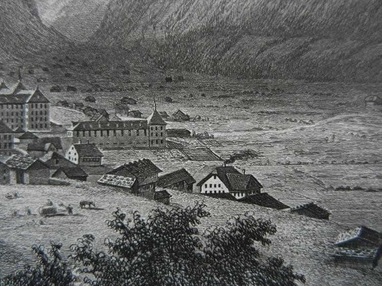 Incisioni: Engelberg gegen den Titlis – Usato da Risch venduto da Rischli15 8