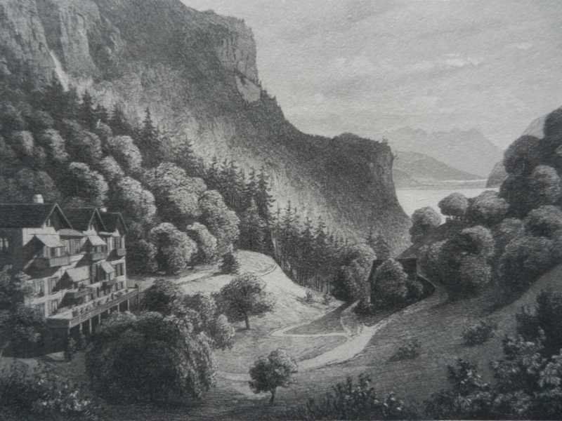 Gravures: Hotel Giessbach Brienzersee – D'occasion à Risch par Rischli15 1