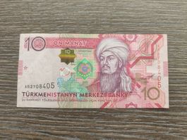 Turkmenistan 10 Manat 2012 !!!!!