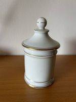 Vintage procelain jar with lid