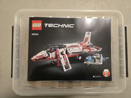 Lego Technic 42040 Flugzeug - Jet Plane, Komplett, Top Zusta