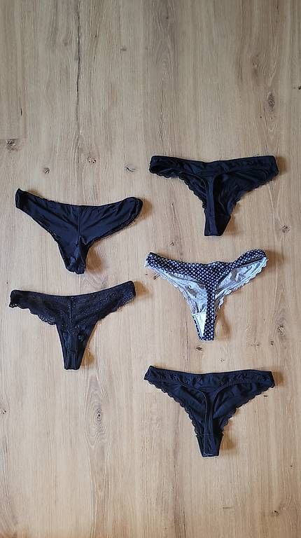 Sonstige Unterwäsche: Set aus 5 Damen-Strings / Höschen Gr. S – Gebraucht aus Gutenswil von schmidii 1