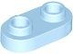Lego Bright Light Blue Plate, Round 1 x 2 20 Stück