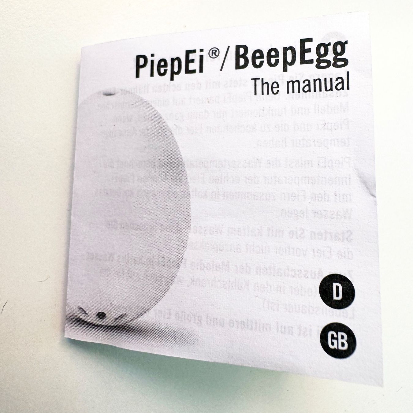 Elettrodomestici da cucina: PiepEi – Singende Eieruhr 90er – Usato da Biel/Bienne venduto da Philemon02 6