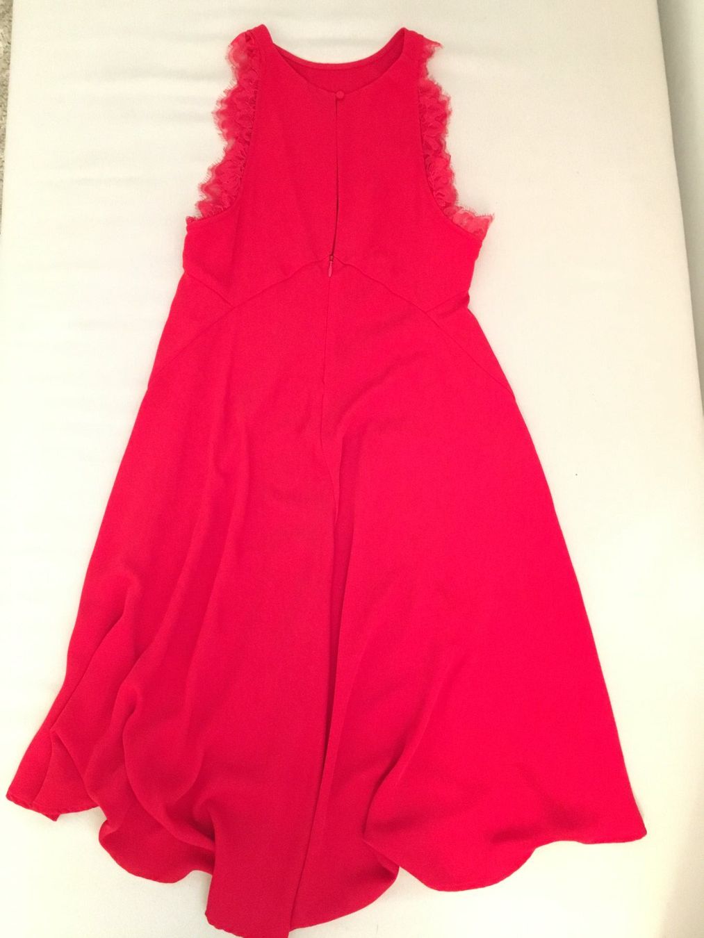 Robes: Kleid rot mit Spitzendetails Grösse 34 – D'occasion à Stansstad par InStyle8 3