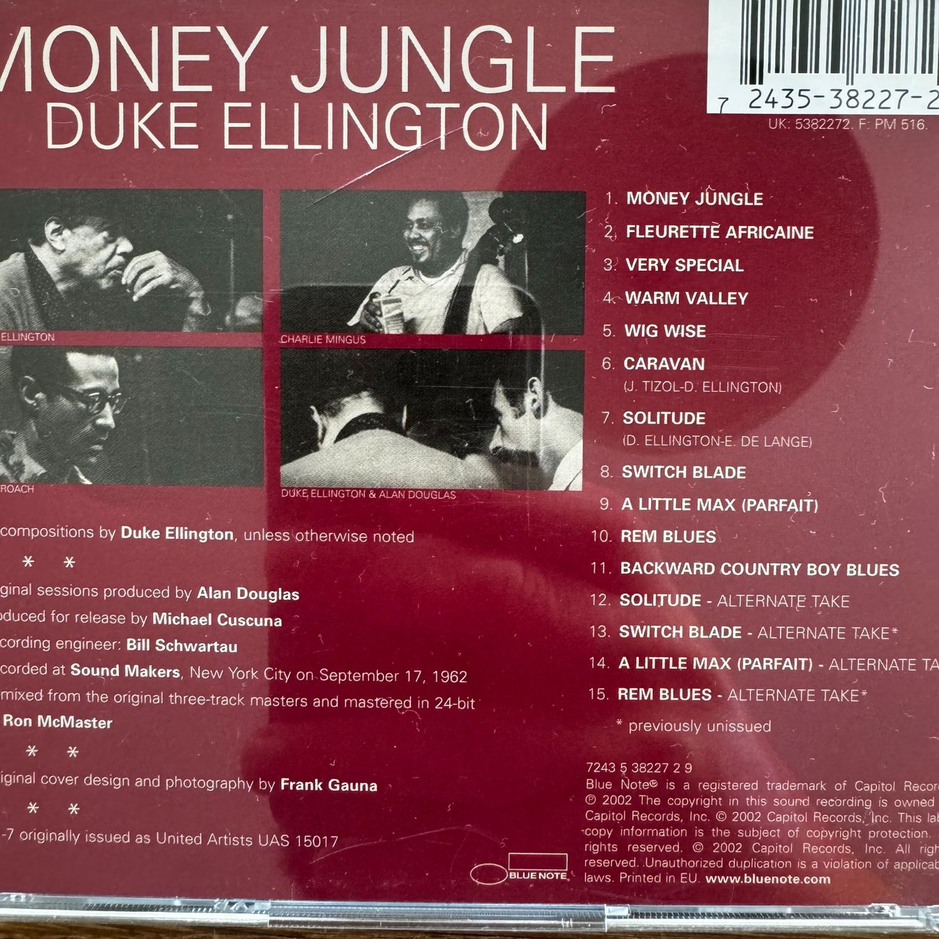 CD: Duke Ellington - Charlie Mingus - Max Roach (CD Blue Note) – Usato da Zug venduto da Mirare9 1
