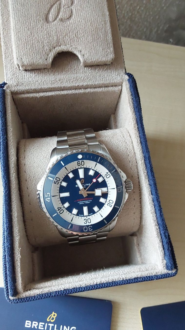 Breitling Uhren: Breitling Superocean Automatic 46 Full Set – Gebraucht aus Basadingen von Dant 1