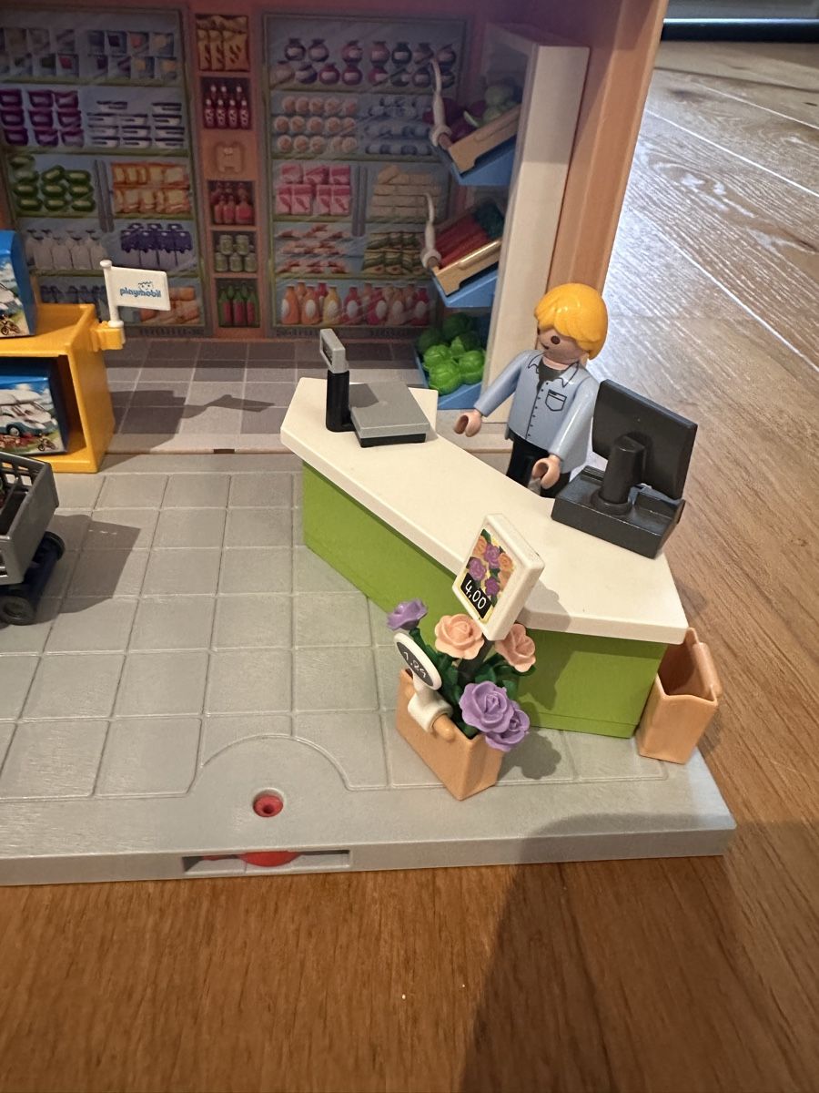 Playmobil Giocattoli: Playmobil Supermarkt – Usato da Berikon venduto da Holzweinkisten 3