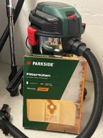 Parkside Staubsauger Nass/Trocken – mit Schlauch und Zubehör