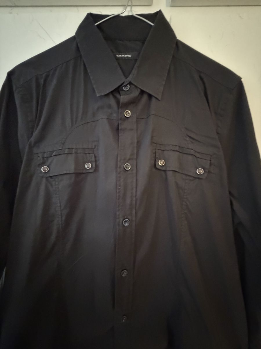 Camicie: Camicia uomo GAZZARRINI nera taglia L usata – Nuovo (secondo la descrizione) da Lugano venduto da can_xdd8 1