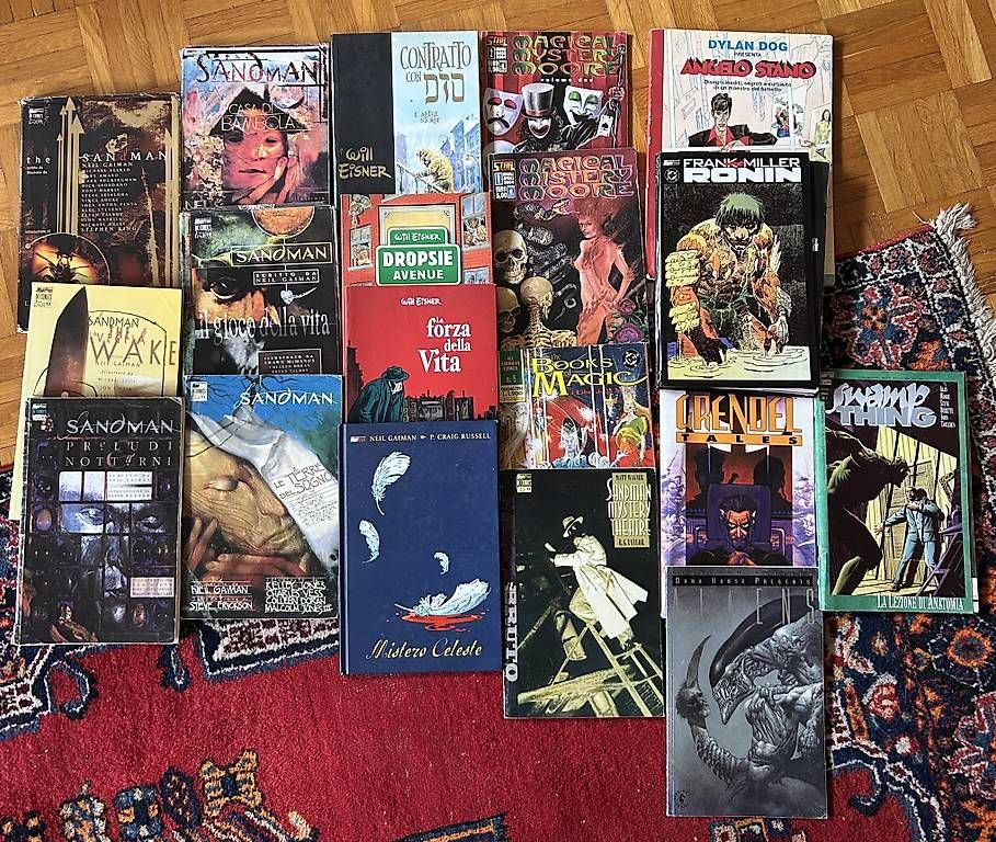 Fumetti: sandman, alan moore, eisner, ecc – Usato da Viganello venduto da marasmamarasma