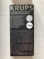 Krups cleaning tablets xs3000