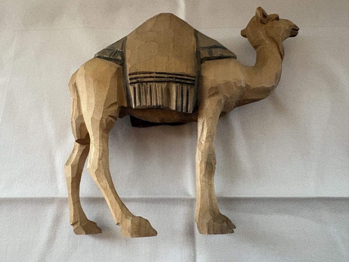 Statuette: Dromedar mit Decke  Brienzer Schnitzerei – Usato da Niederbipp venduto da Bim0 4