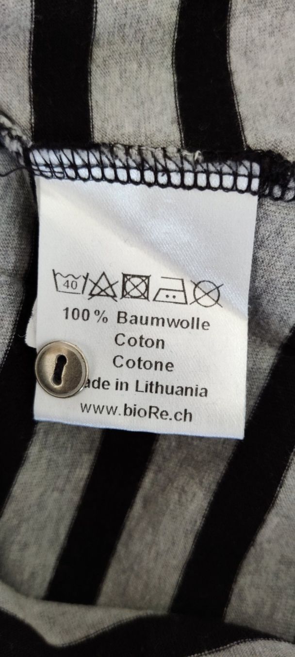 T-shirt: NATURALINE Pullover Spitze Shirt Pulli Bio-Baumwolle Gr.XS – Usato da Winterthur venduto da Lotusherz 4