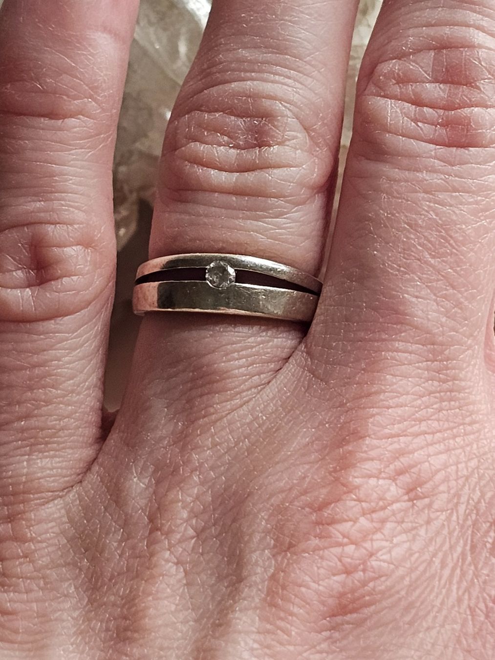 Anelli: Sterlingsilber Ring 925 – schlicht & elegant – Usato da Zürich venduto da MaisonBelleCachet 2