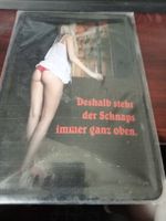 Blechschild-DESHALB STEHT DER SCHNAPSIMMER GANZ UNTEN