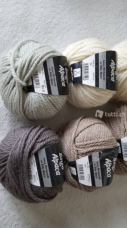 Wolle: Wolle Bingo Alpaca, Lana Grossa – Gebraucht aus Schönengrund von lia_t65g 1