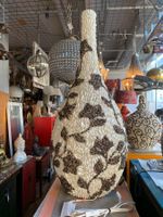 Stehlampe aus echten Muscheln black rose | LIQUIDATIONSVERKA