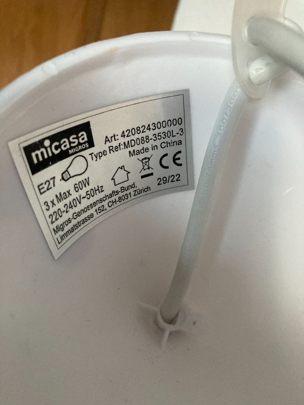 Lampadari & plafoniere: Hängelampe – Usato da Wil SG venduto da Pin05 6