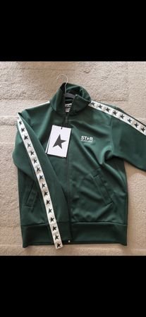 Veste de survêtement femme Golden Goose vert taille S