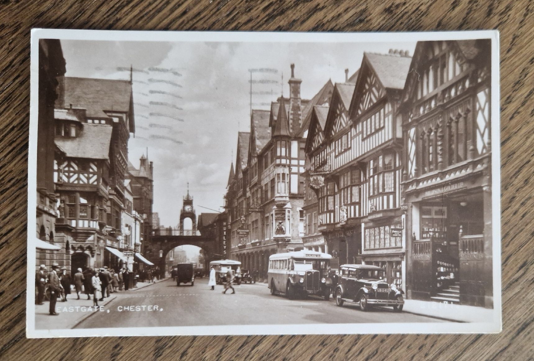 Cartoline postali: Glasgow Oldtimer, an Dr. Gisler Zug 1952 – Usato da Ebikon venduto da Donar50