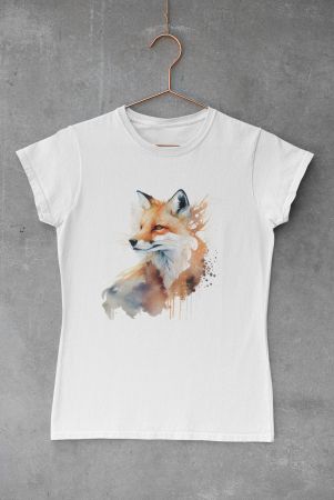 Fuchs L Baumwolle T-shirt NEU