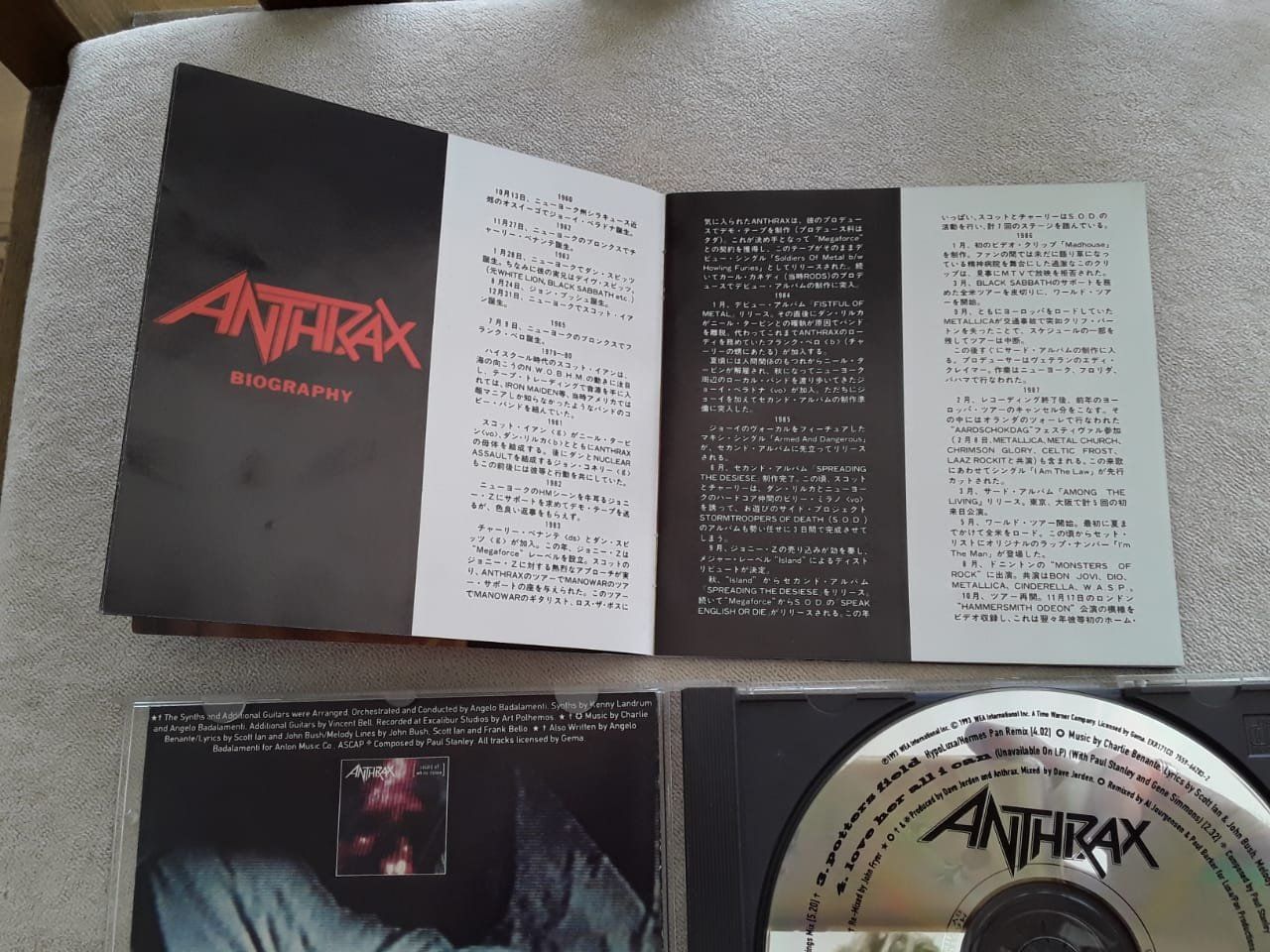 CD: Anthrax - Black Lodge – Usato da Lenzburg venduto da Sepulmander 5
