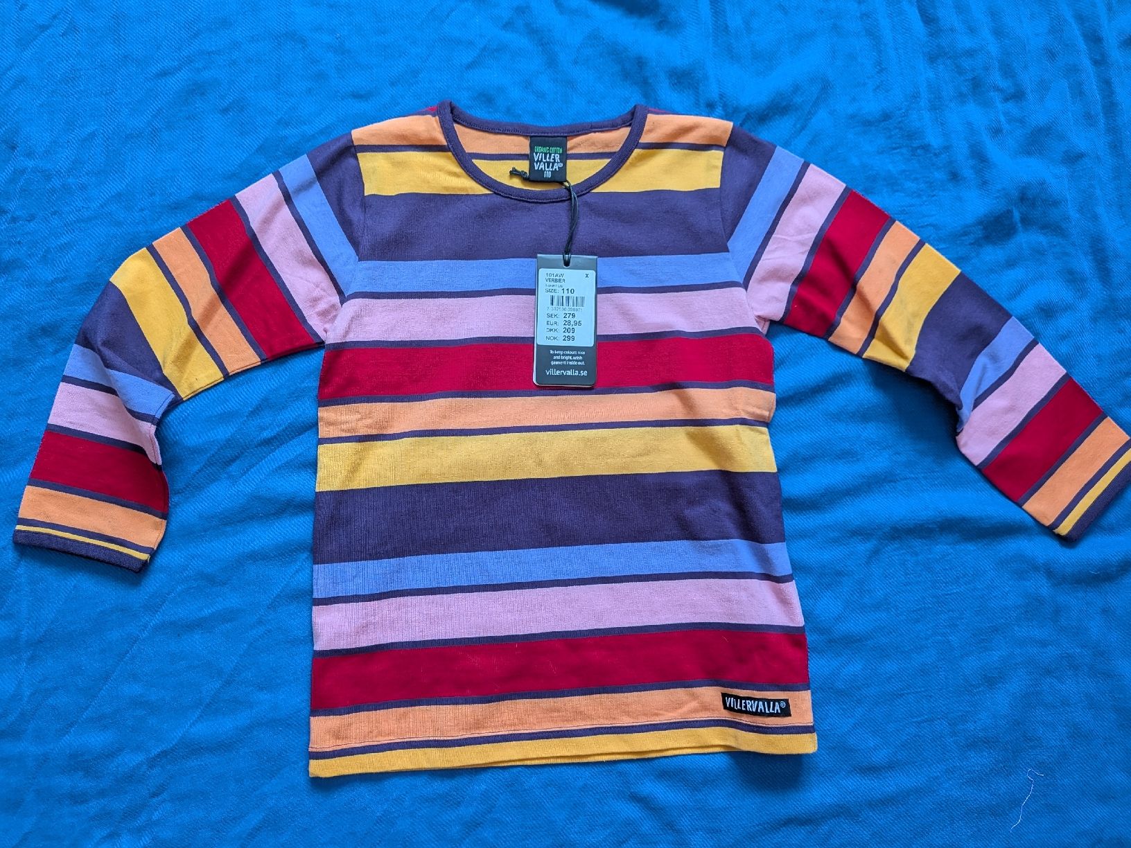 Villervalla Pullover & Sweatshirts: Langarmshirt, Villervalla, Grösse 110 cm – Neu und originalverpackt aus Zofingen von Droni_A