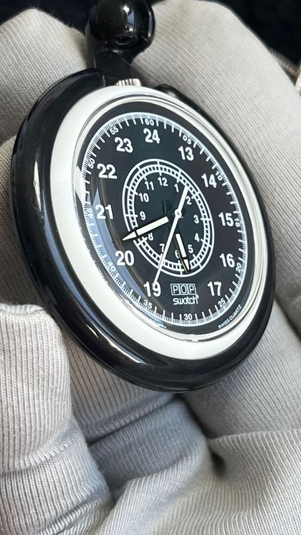 Swatch Orologi: Vintage Swatch POP Taschenuhr, Swiss Made, Selten! – Usato da Grenchen venduto da chththl 4