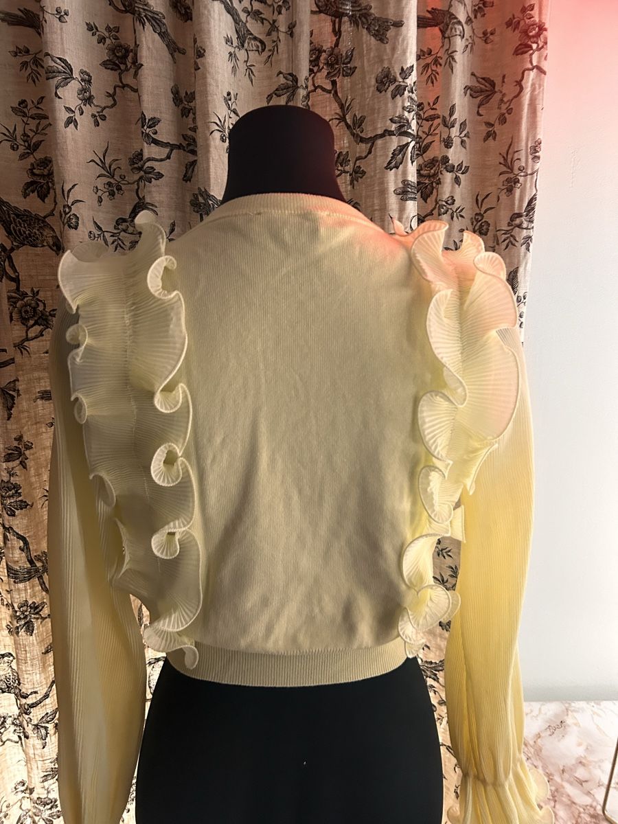 Maglioni & Felpe: ZARA GELBER PULLI/SWEATER/BLUSE/TOP – Nuovo (secondo la descrizione) da Luzern venduto da Suneha 3