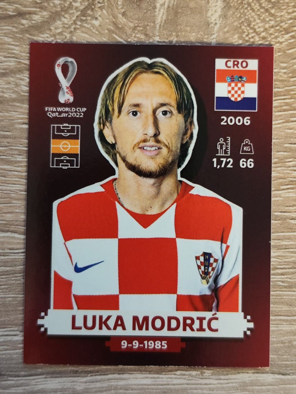 Panini Carte collezionabili: Luka Modric Panini WM Cup Qatar 2022 – Nuovo (secondo la descrizione) da Fislisbach venduto da Hast1976
